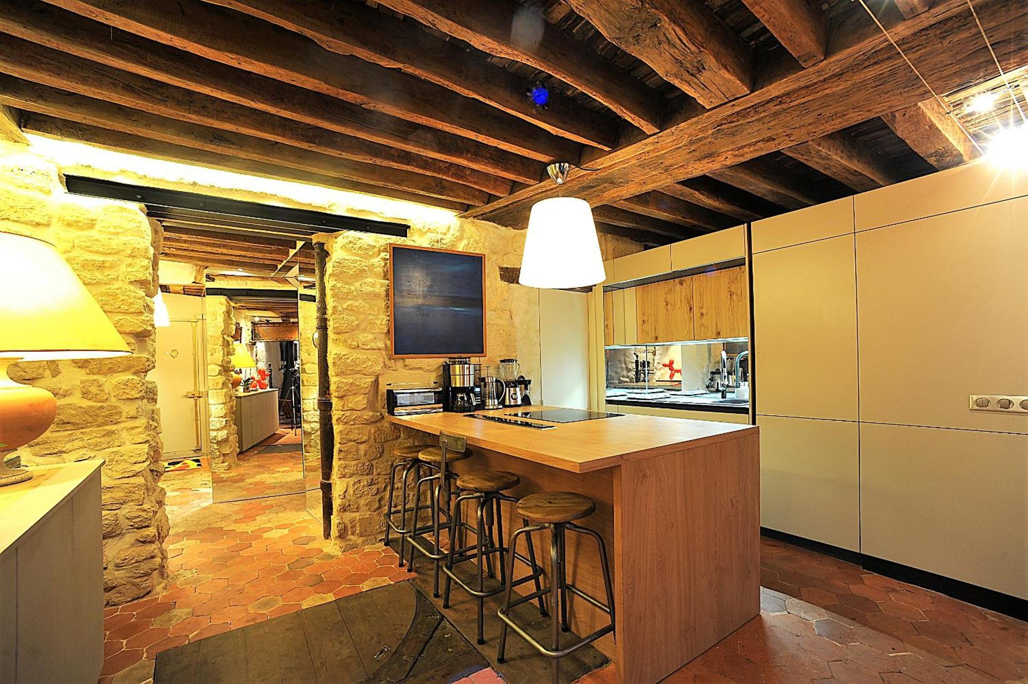 Beautiful Apartment In Historical Marais Paris Exterior foto
